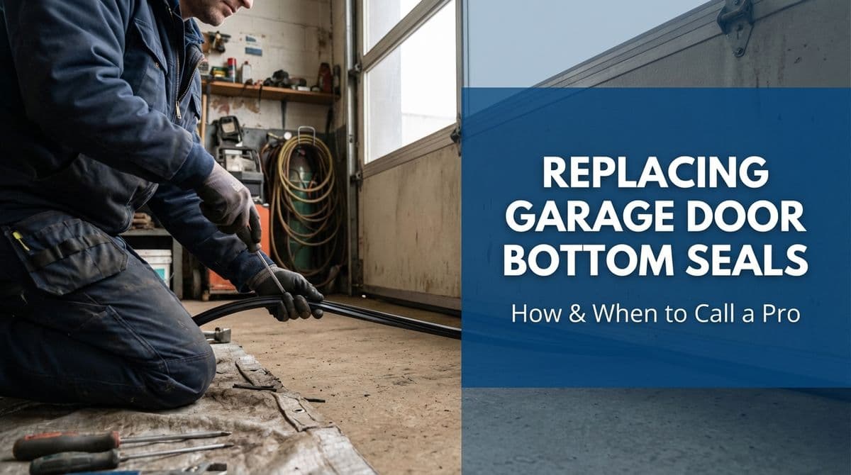 Featured post - How We Replace Bottom Seals on Large Garage Doors